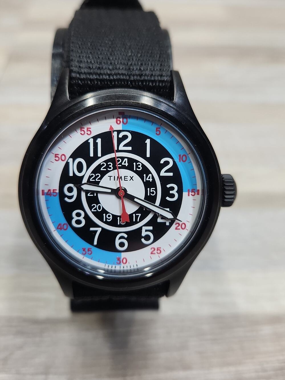 Timex C Todd Snyder Black Nato Strap Quartz Men's Watch 47N TW2R56000